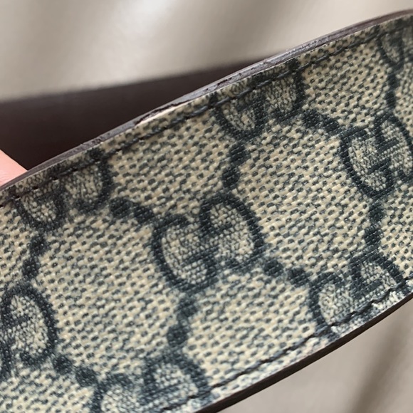 Authentic Gucci vintage GG Supreme belt with G buckle - Picture 7 of 12